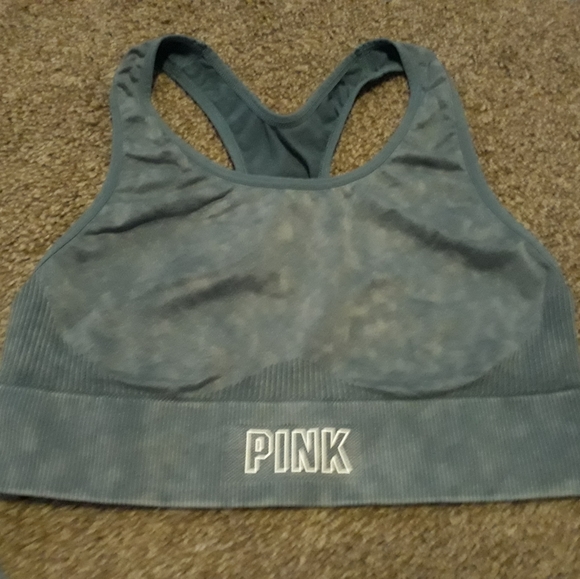 Victoria Secret Pink Teal Colored Workout Set - Picture 8 of 10
